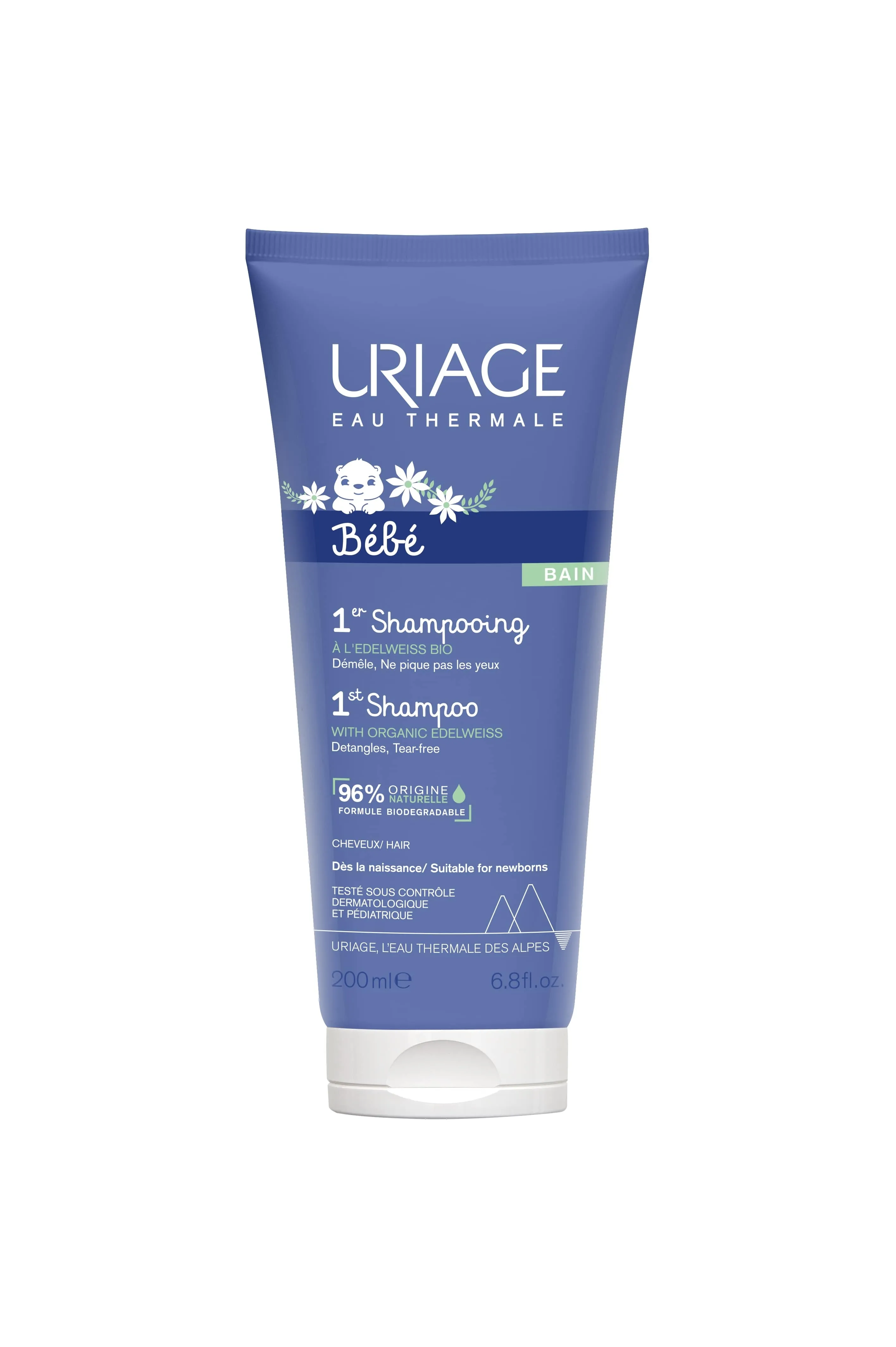 URIAGE šampūnas BABY 1ER, 200ml -  