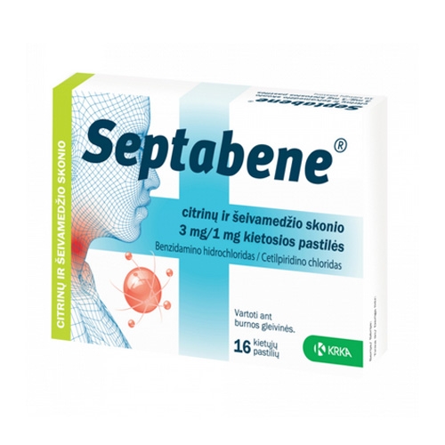 Septabene citrinų ir šeivamedžių pastilės N16 -  