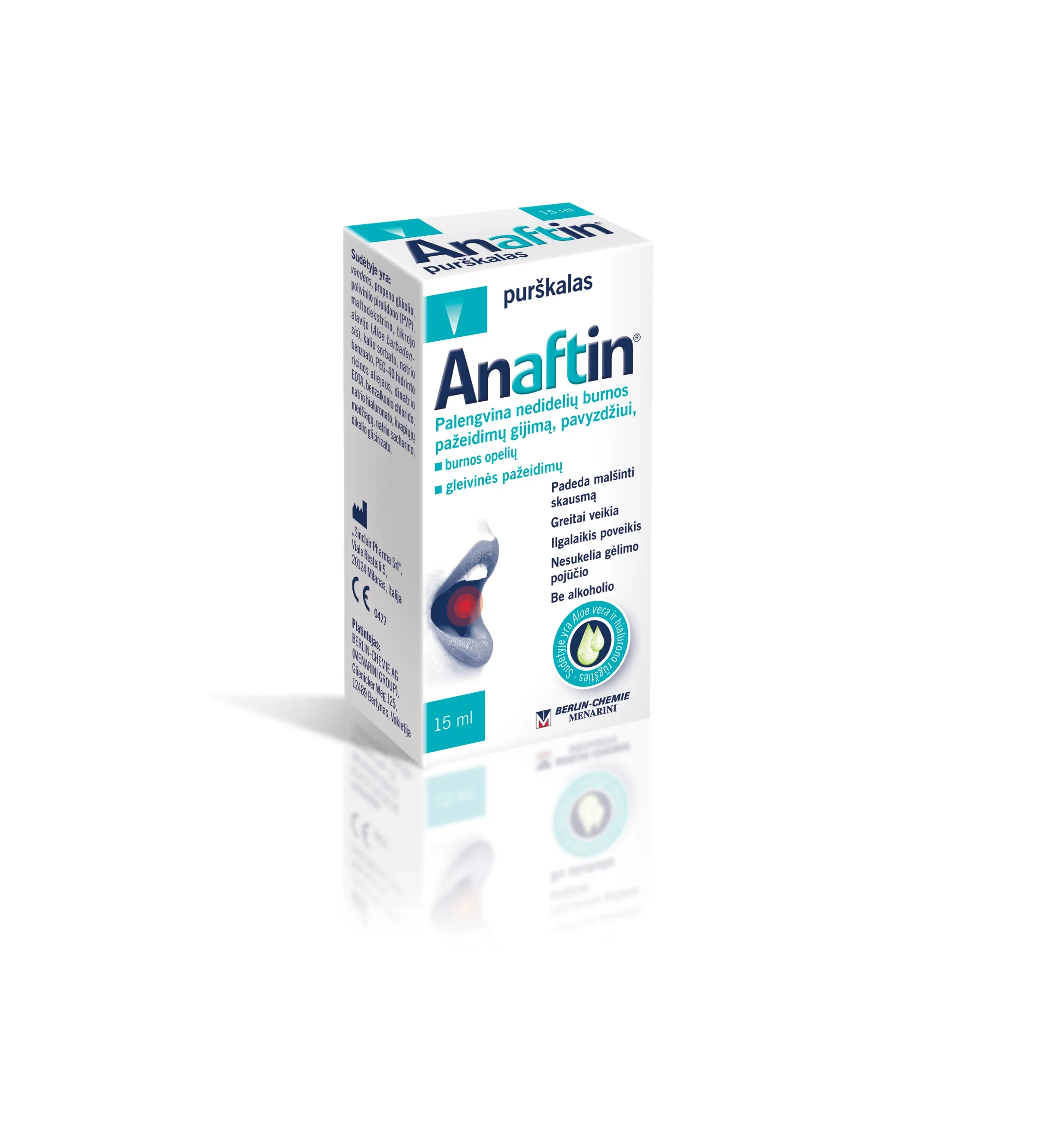 ANAFTIN® purškalas, 15ml -  