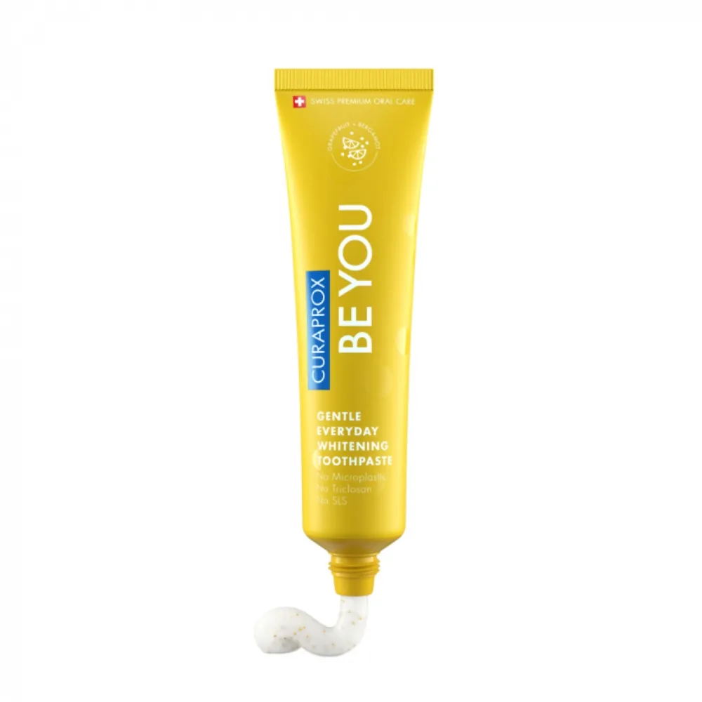 CURAPROX balinanti dantų pasta BE YOU, grepfrutų ir mėtų skonio, 60ml -  