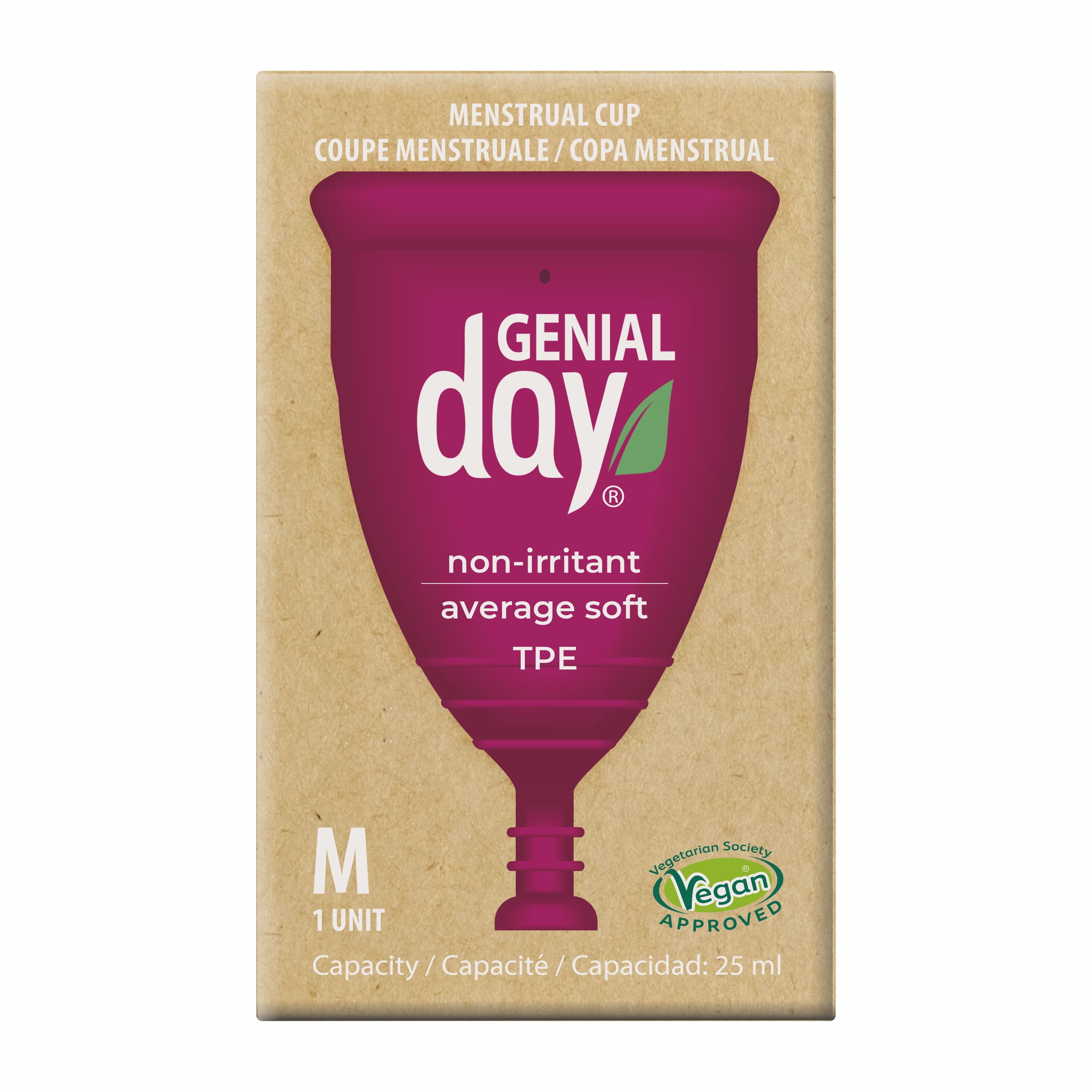 GENIAL DAY menstruacinė taurelė, M dydis, N1 -  