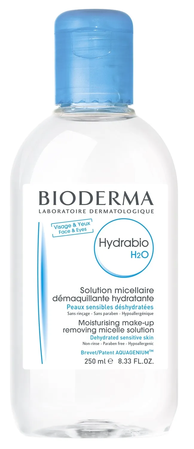 BIODERMA micelinis valomasis vanduo jautriai odai HYDRABIO H2O, 250ml -  