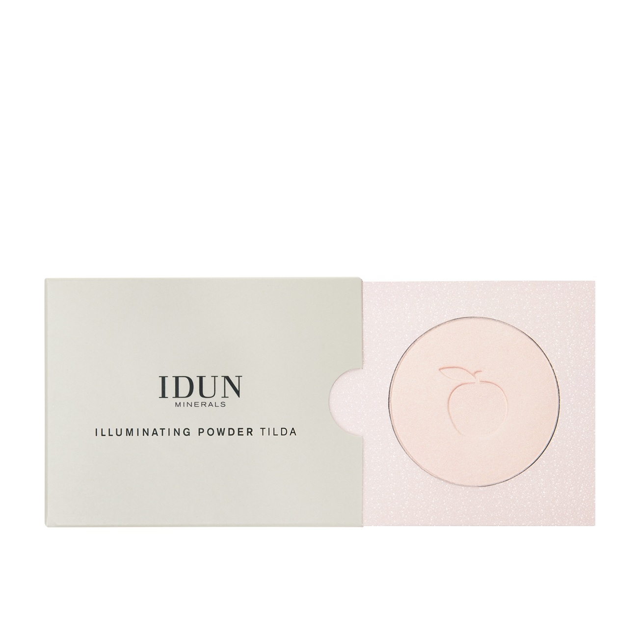 IDUN MINERALS pudra suteikianti švytėjimo TILDA Nr. 1522, 3.5g -  2