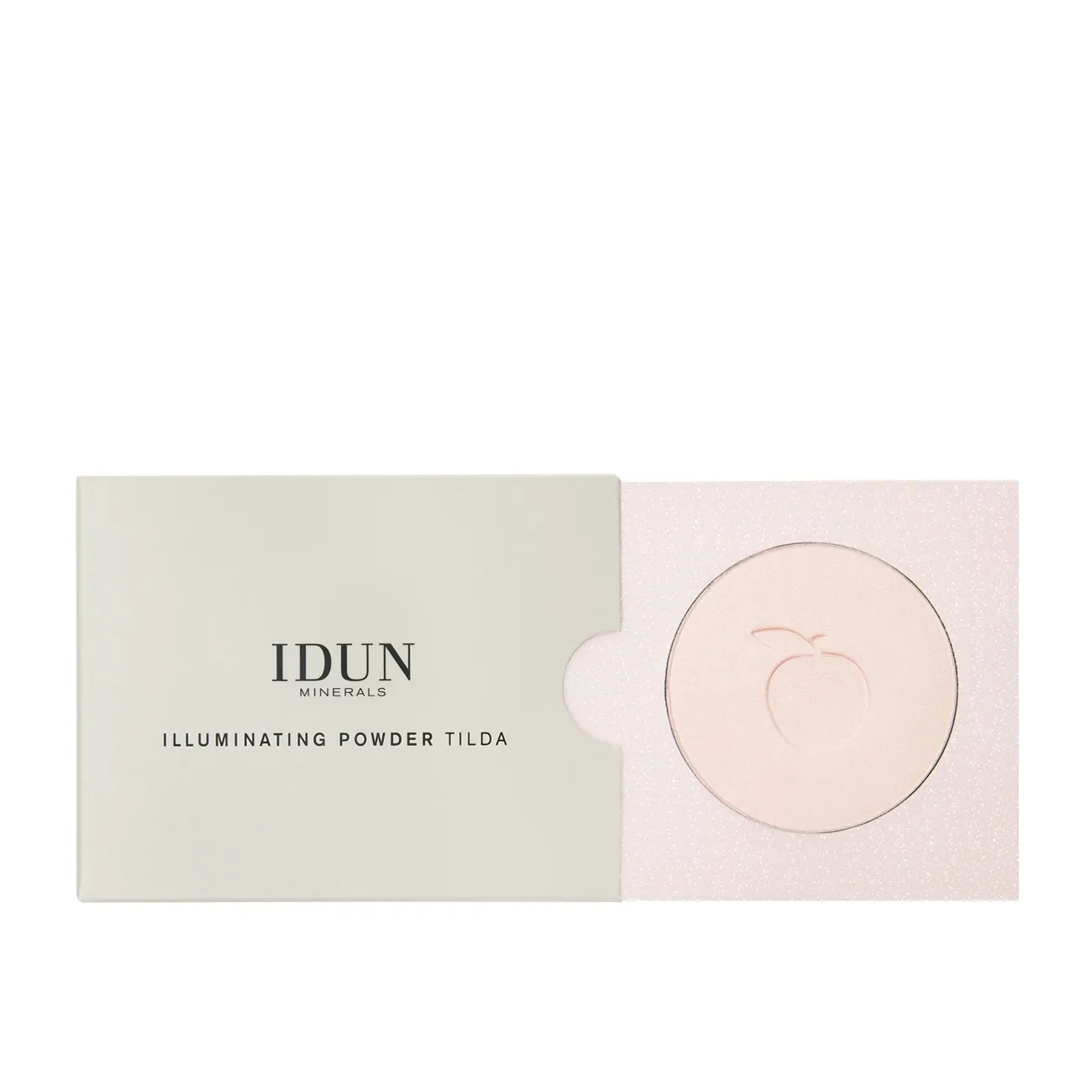 IDUN MINERALS pudra suteikianti švytėjimo TILDA Nr. 1522, 3.5g -  2