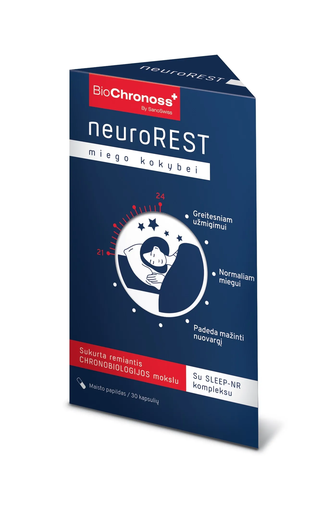 Biochronoss neuroREST kapsulės N30 -  