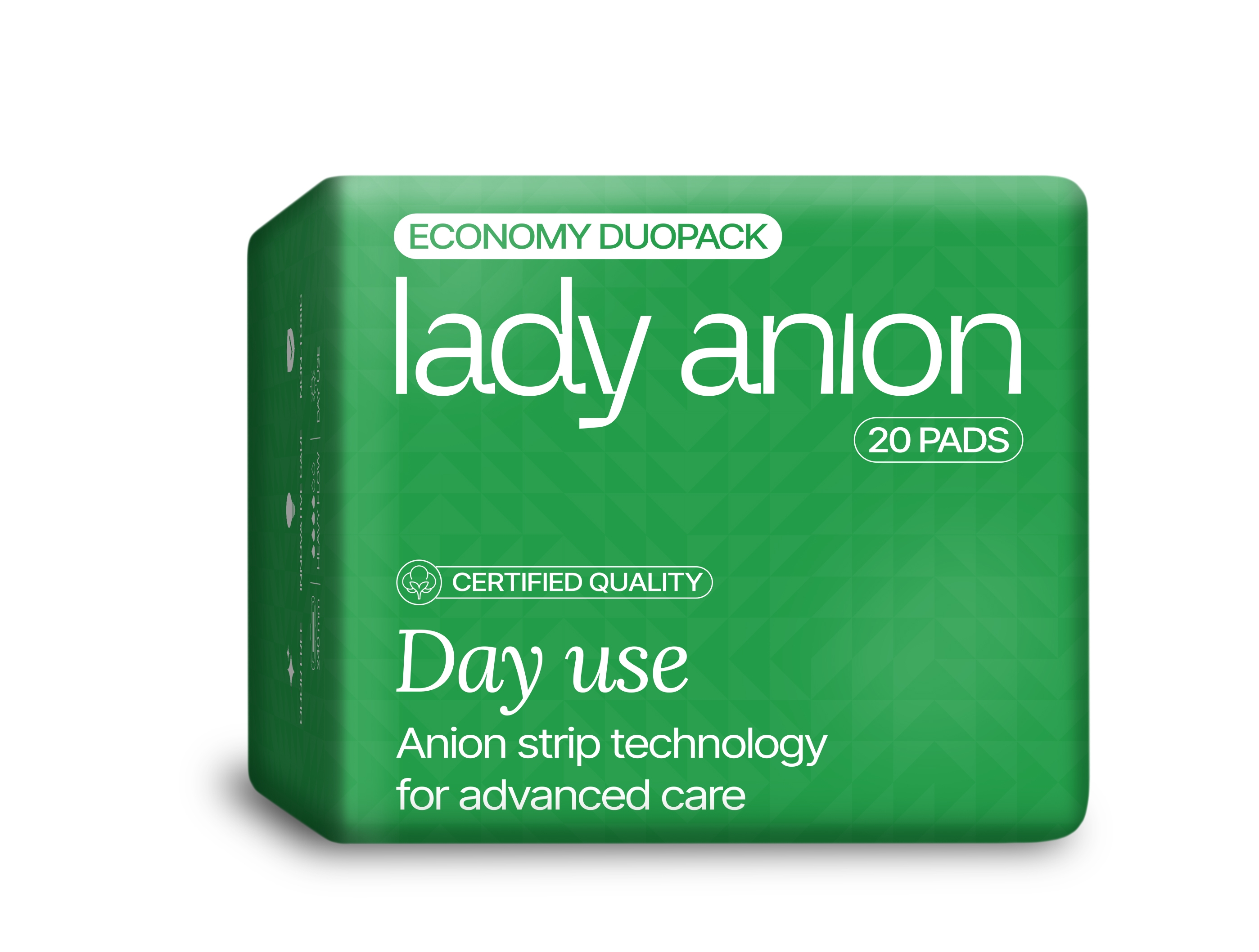 Dieniniai paketai Lady ANION Day Use su anijonine juostele, 20 vnt. -  