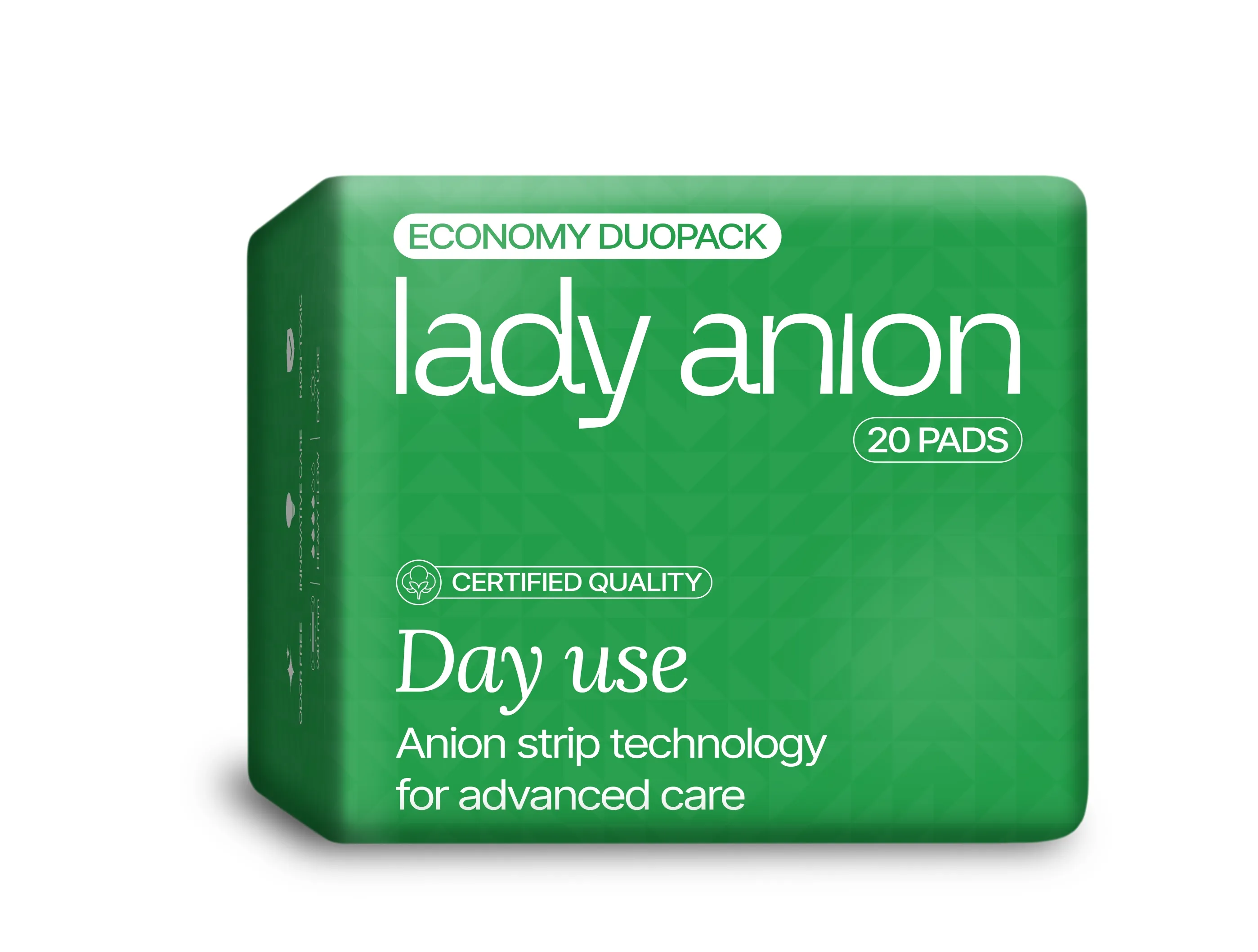 Dieniniai paketai Lady ANION Day Use su anijonine juostele, 20 vnt. -  