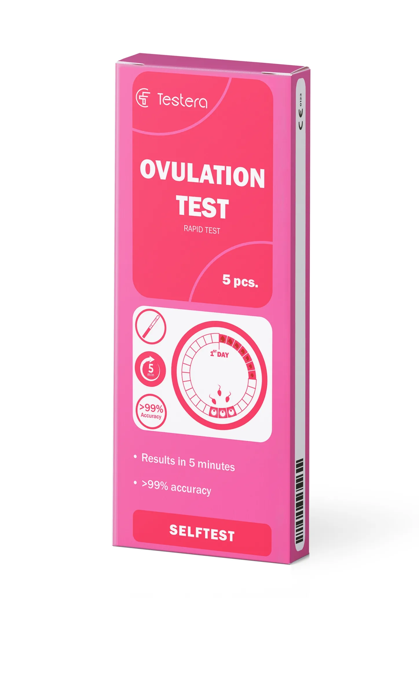TESTERA Ovuliacijos testas (juostelės), N5 -  
