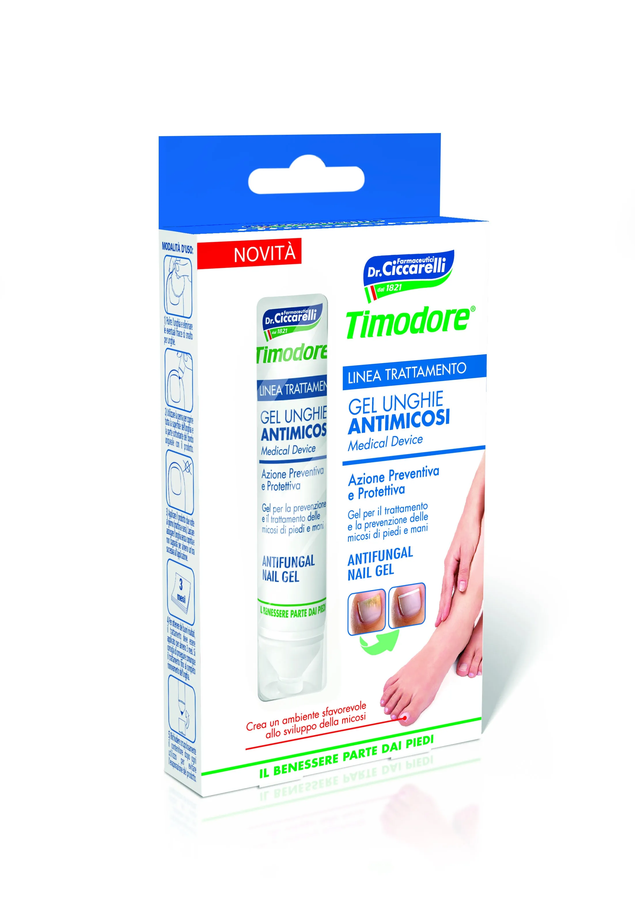 CICCARELLI gelis nuo nagų grybelio TIMODORE, 7ml -  