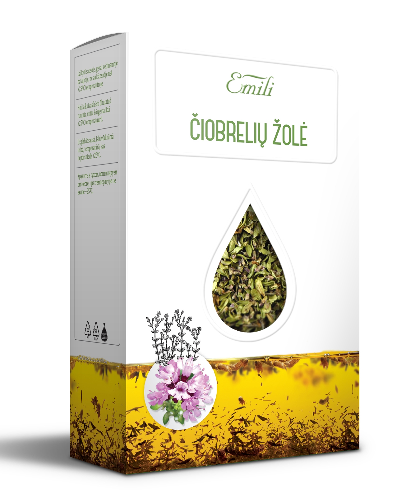 EMILI čiobrelių žolė, 40g -  