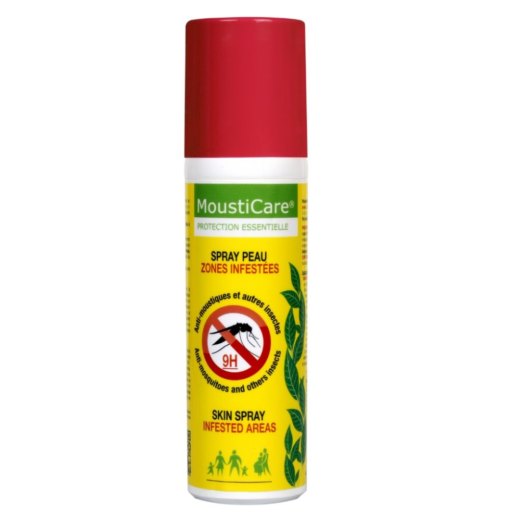 MOUSTICARE INFESTED AREAS, odos purškalas nuo uodų, erkių, 75 ml -  