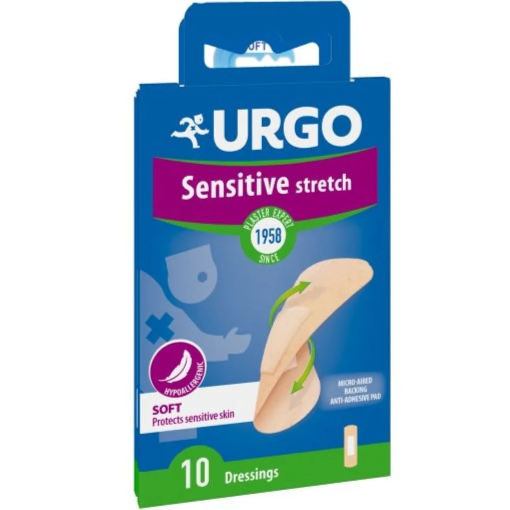 URGO tamprus pleistras, 2,0 x 7,2 cm, N10 -  