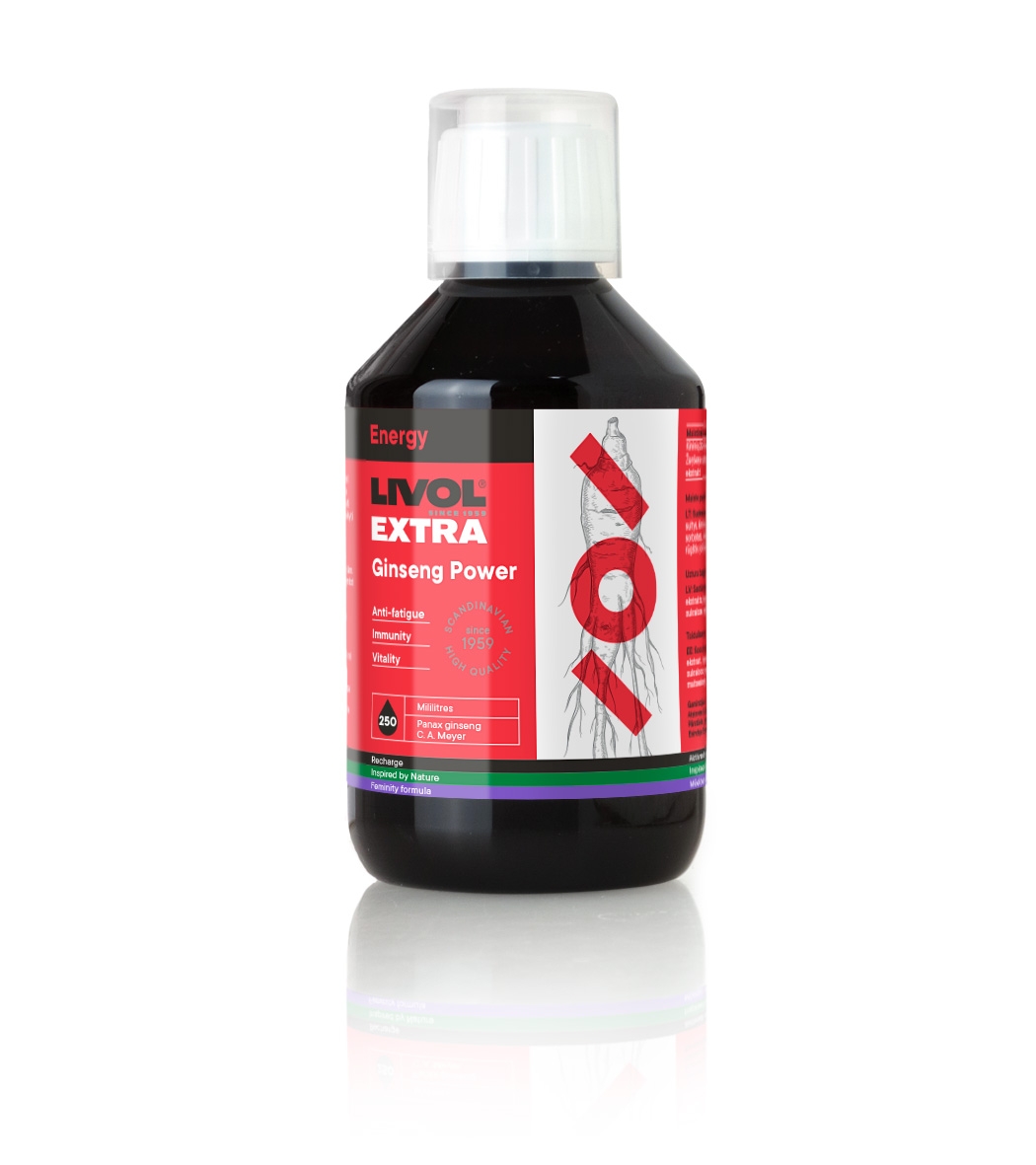 LIVOL EXTRA Ginseng Power, 250 ml -  
