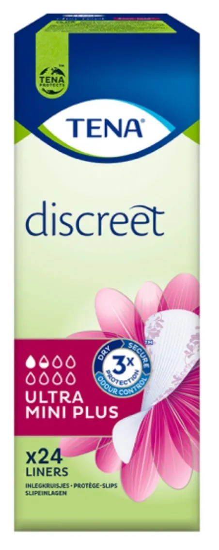 TENA įklotai DISCREET ULTRA MINI PLUS, N24 -  
