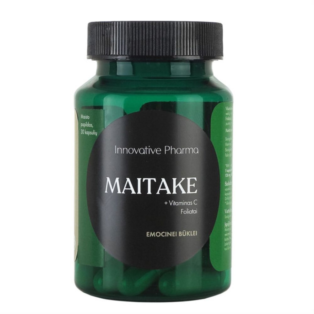 INNOVATIVE PHARMA Maitake + Vit C + foliatai,  N30 -  