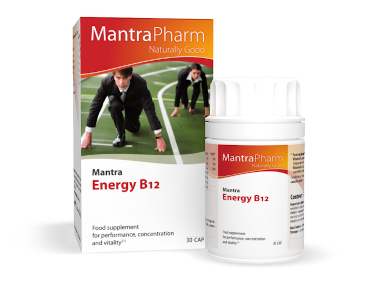 MANTRA ENERGIJA B12, 90 kapsulių -  