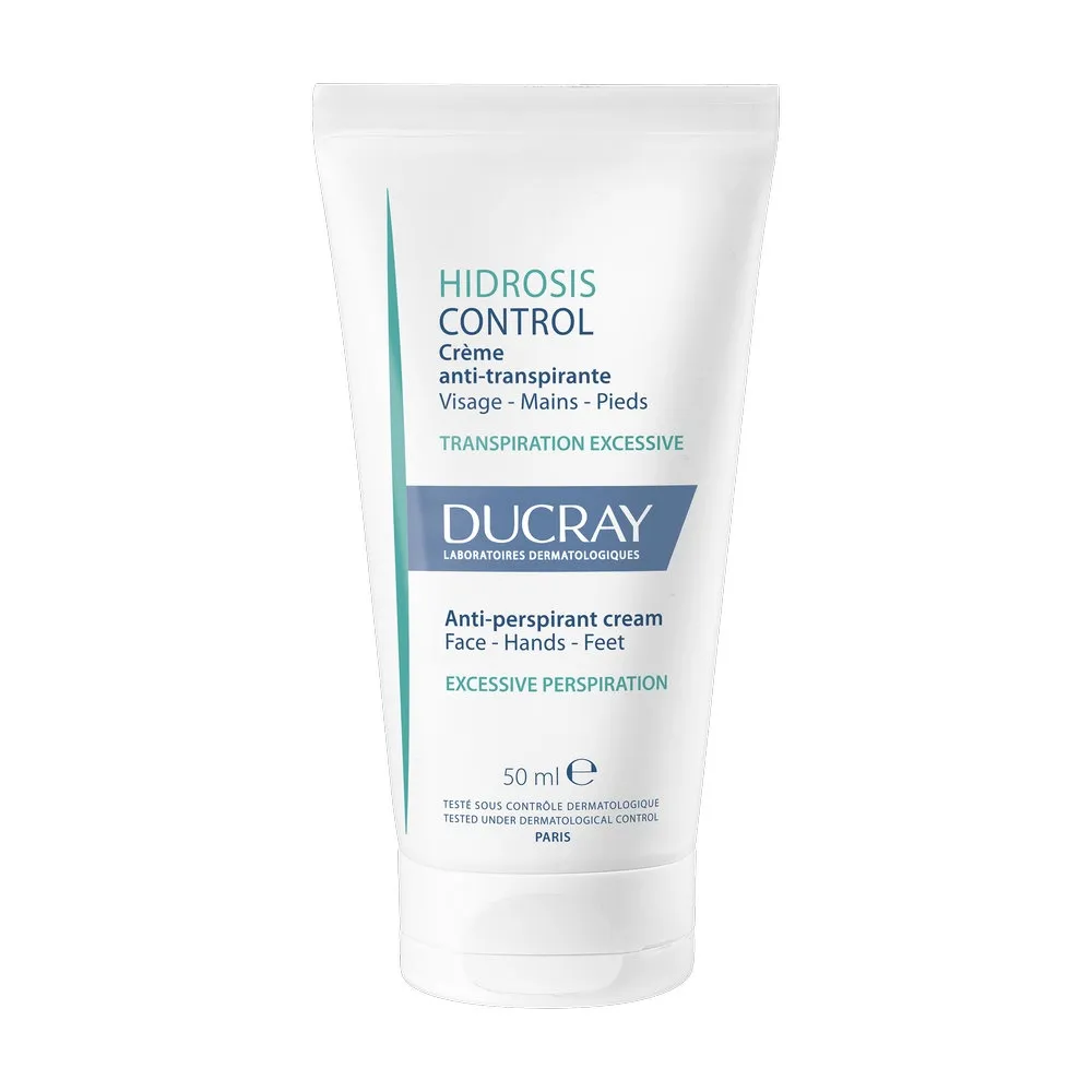 DUCRAY rankų ir pėdų kremas-antiperspirantas HIDROSIS CONTROL, 50 ml -  