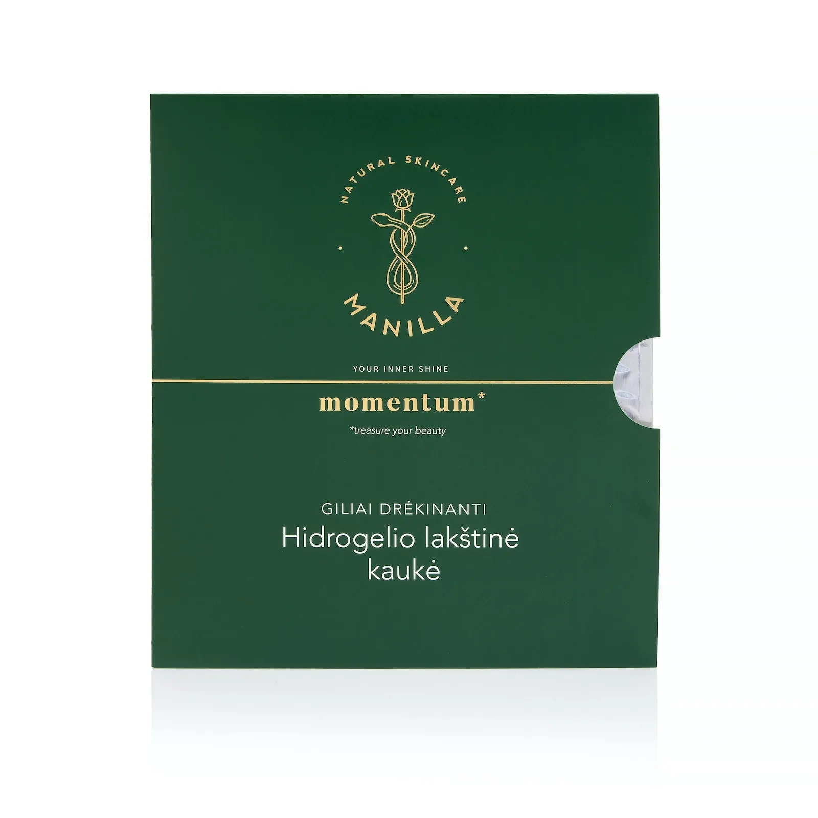 MANILLA hidrogelio lakštinė kaukė MOMENTUM, 30g -  