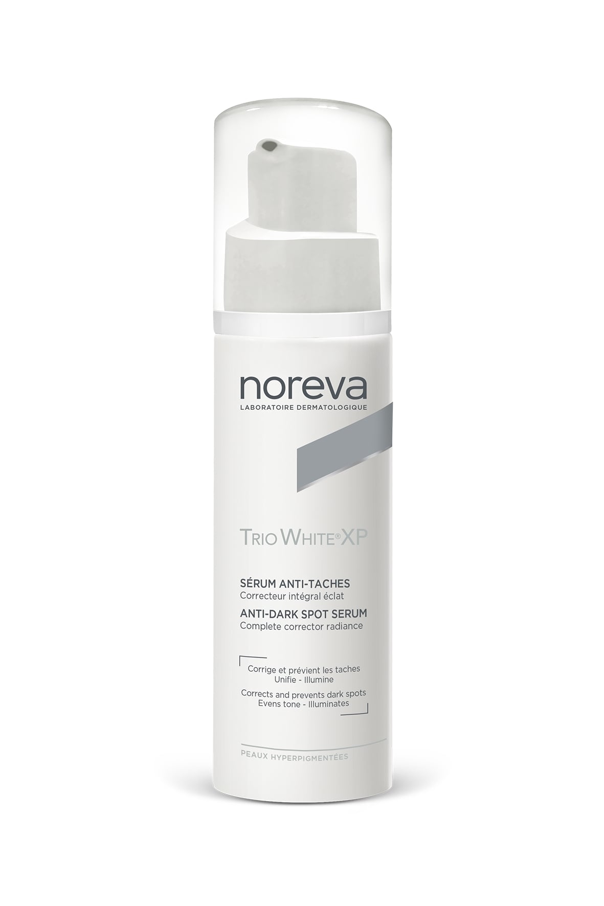 NOREVA pigmentines dėmes šalinantis serumas TRIO WHITE XP, 30ml -  