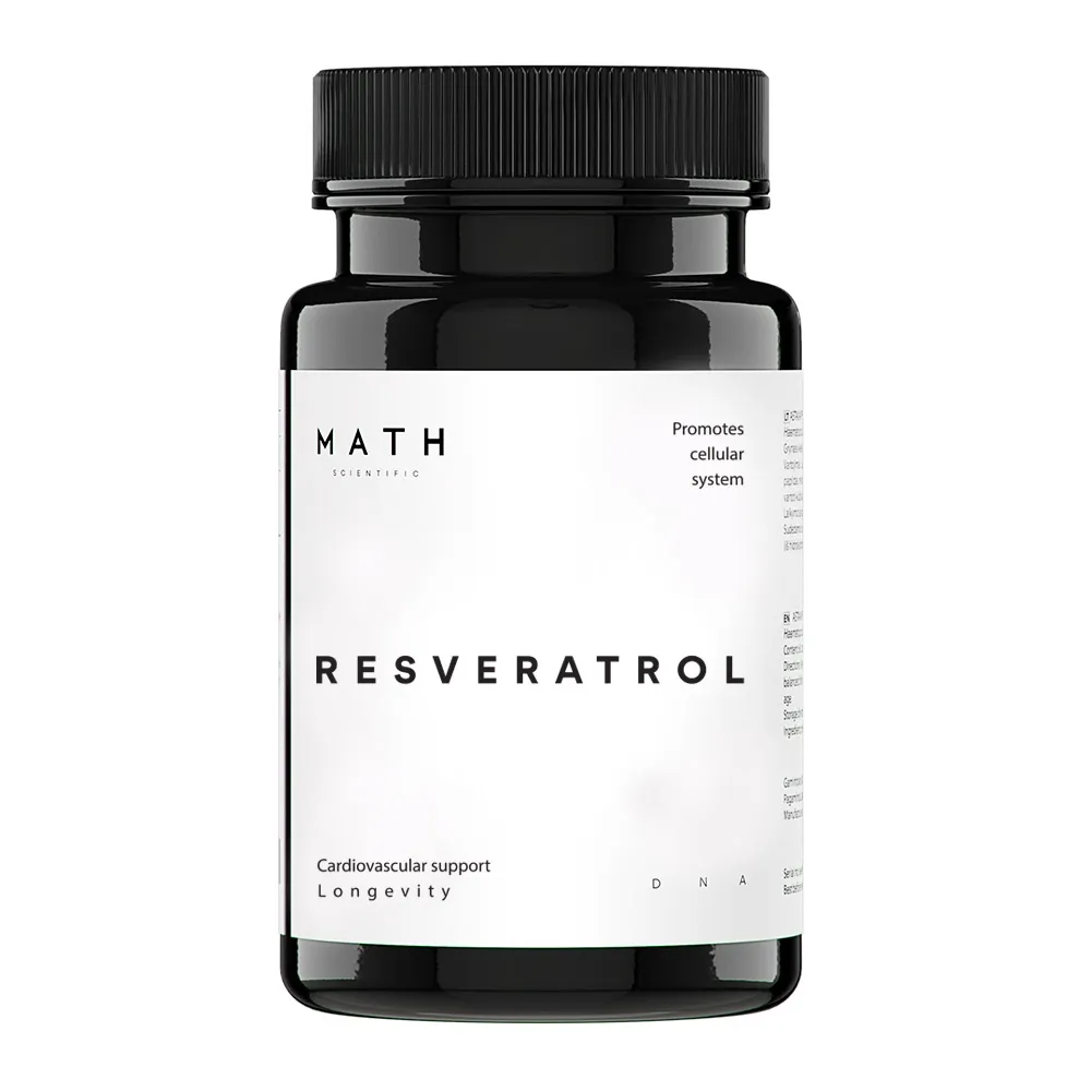MATH RESVERATROL Antioksidantas N60 -  