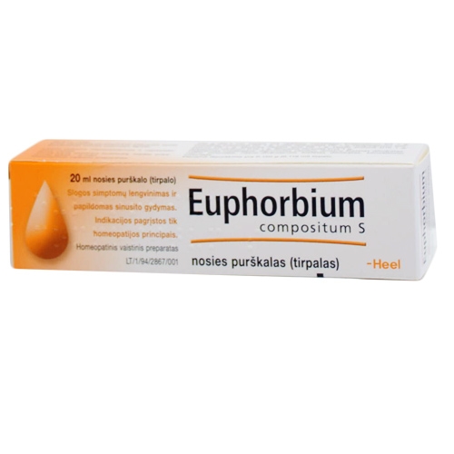 Euphorbium Compositum Nasal Spray 20ml -  