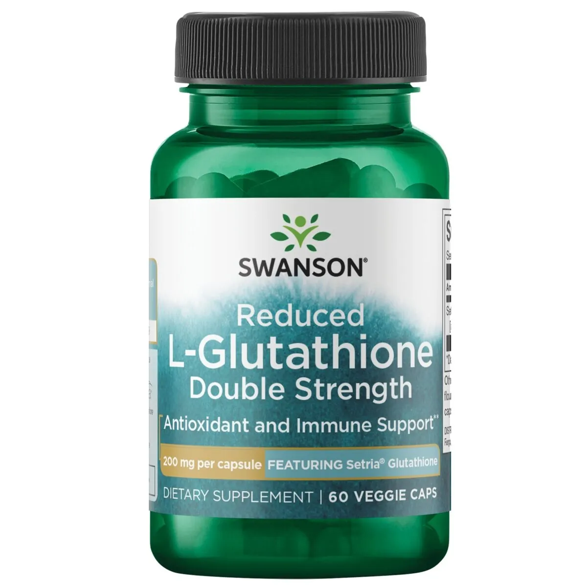 SWANSON L-Glutationas Redukuotas 200mg kapsulės 60 Kaps. -  