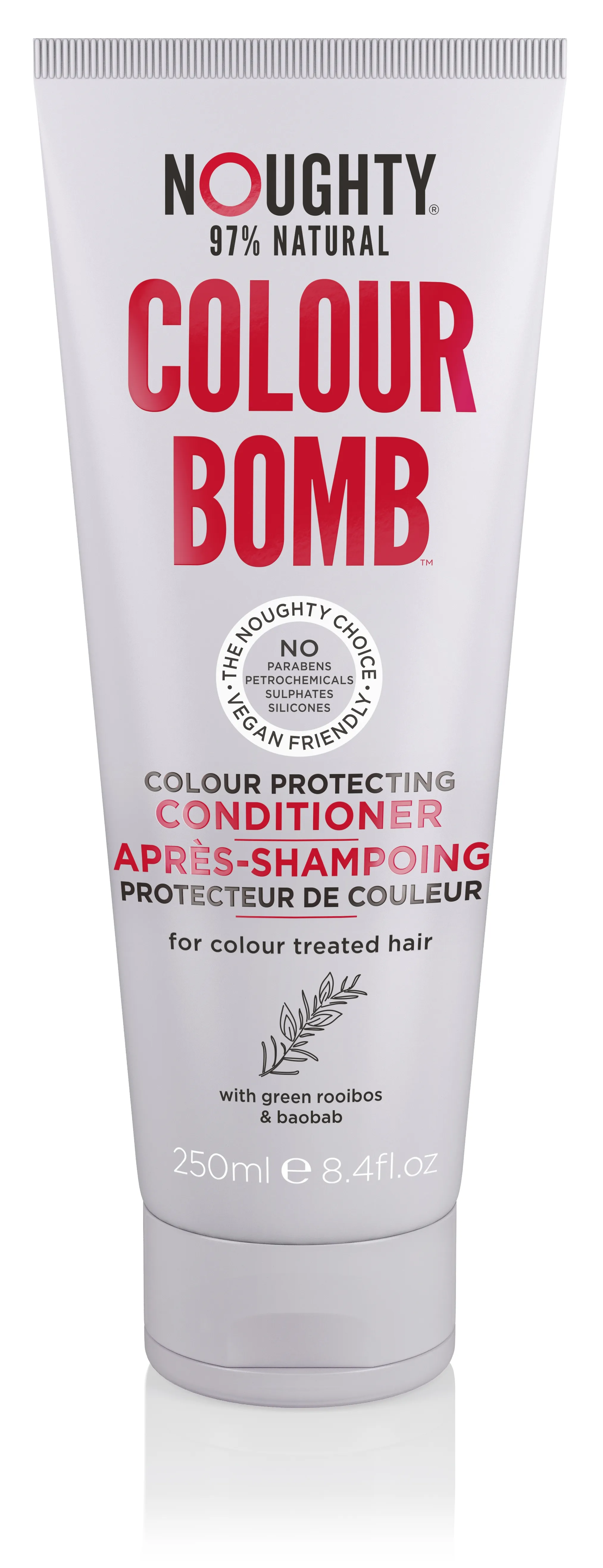 NOUGHTY dažytų plaukų kondicionierius COLOUR BOMB, 250ml -  
