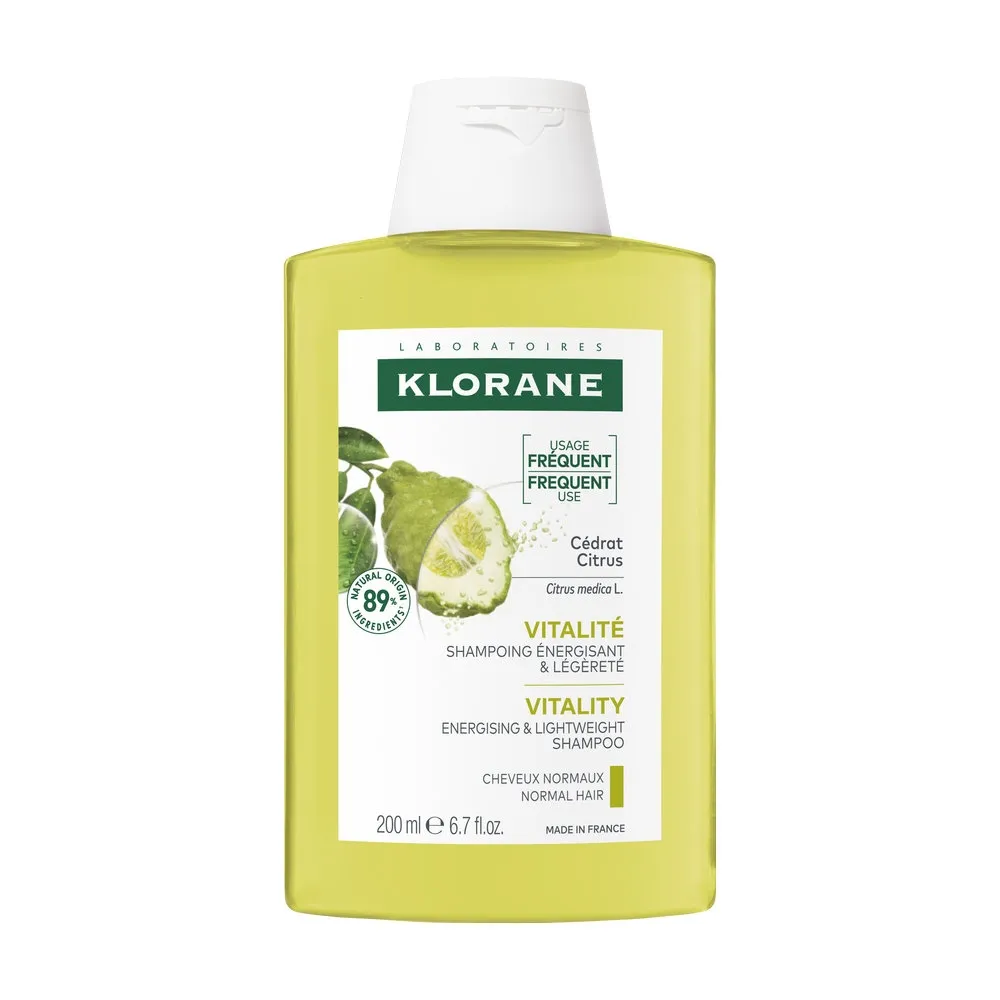 KLORANE šampūnas su citrusų ekstraktu, 200 ml -  