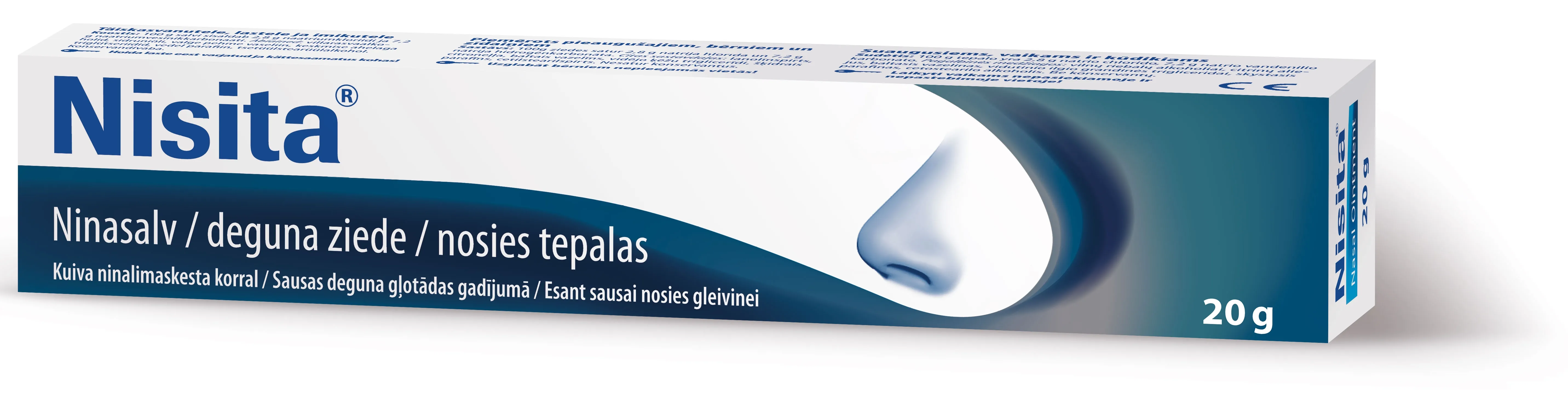 NISITA nosies tepalas, 20g -  