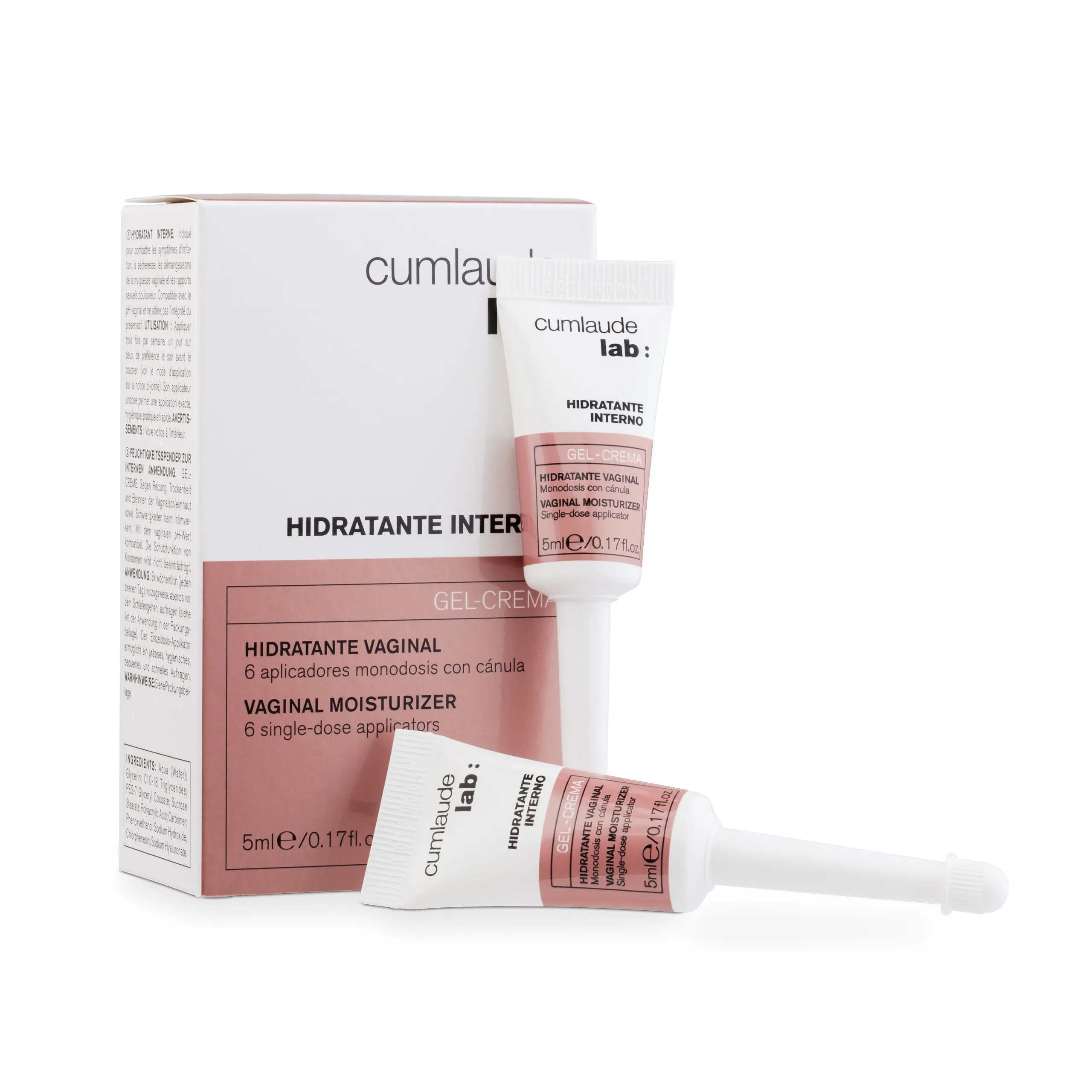 CUMLAUDE LAB makšties drėkinamasis kremas HIDRATANTE INTERNO, N6x5ml -  