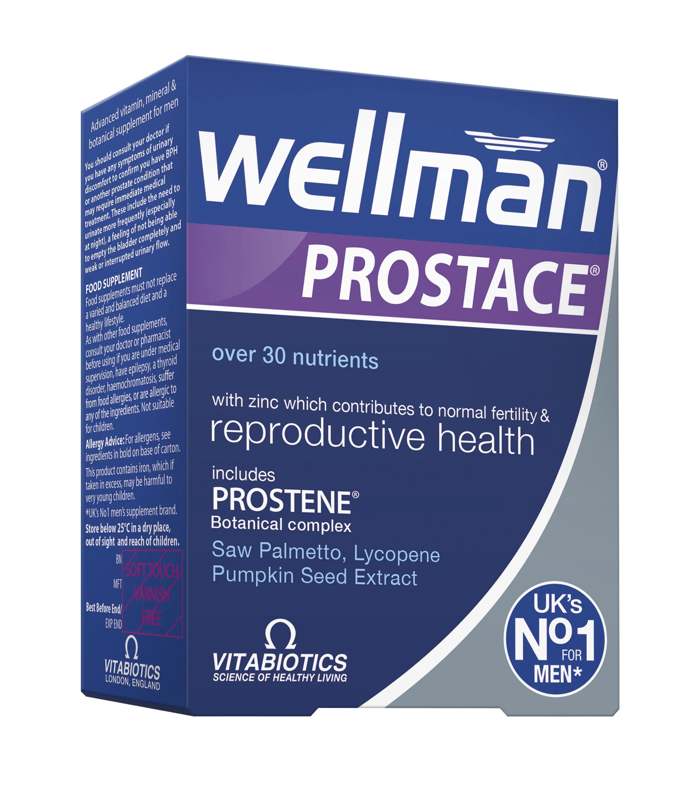 WELLMAN PROSTACE, 60 tablečių -  
