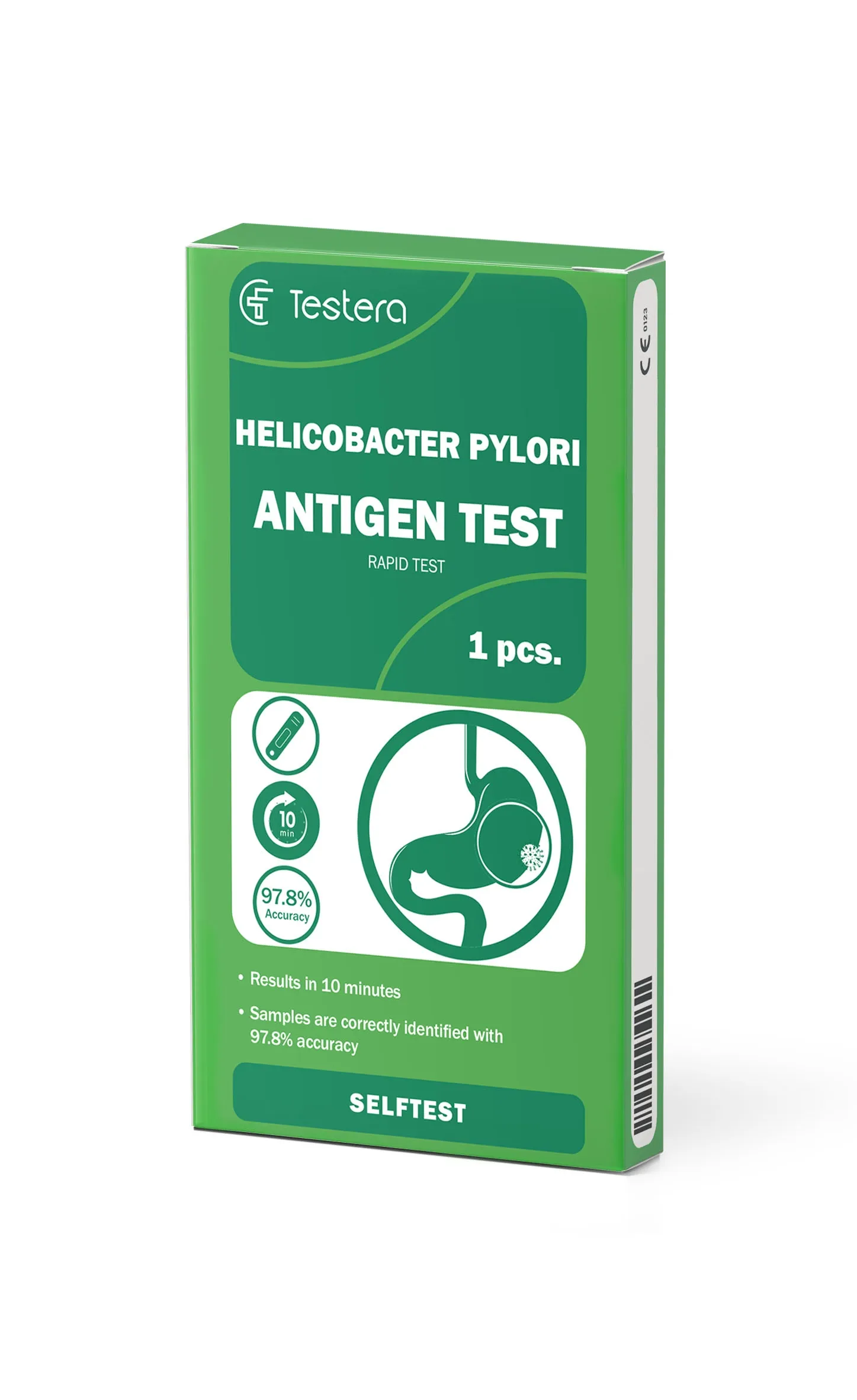 TESTERA Helicobacter pylori antigenų testas, , N1 -  2