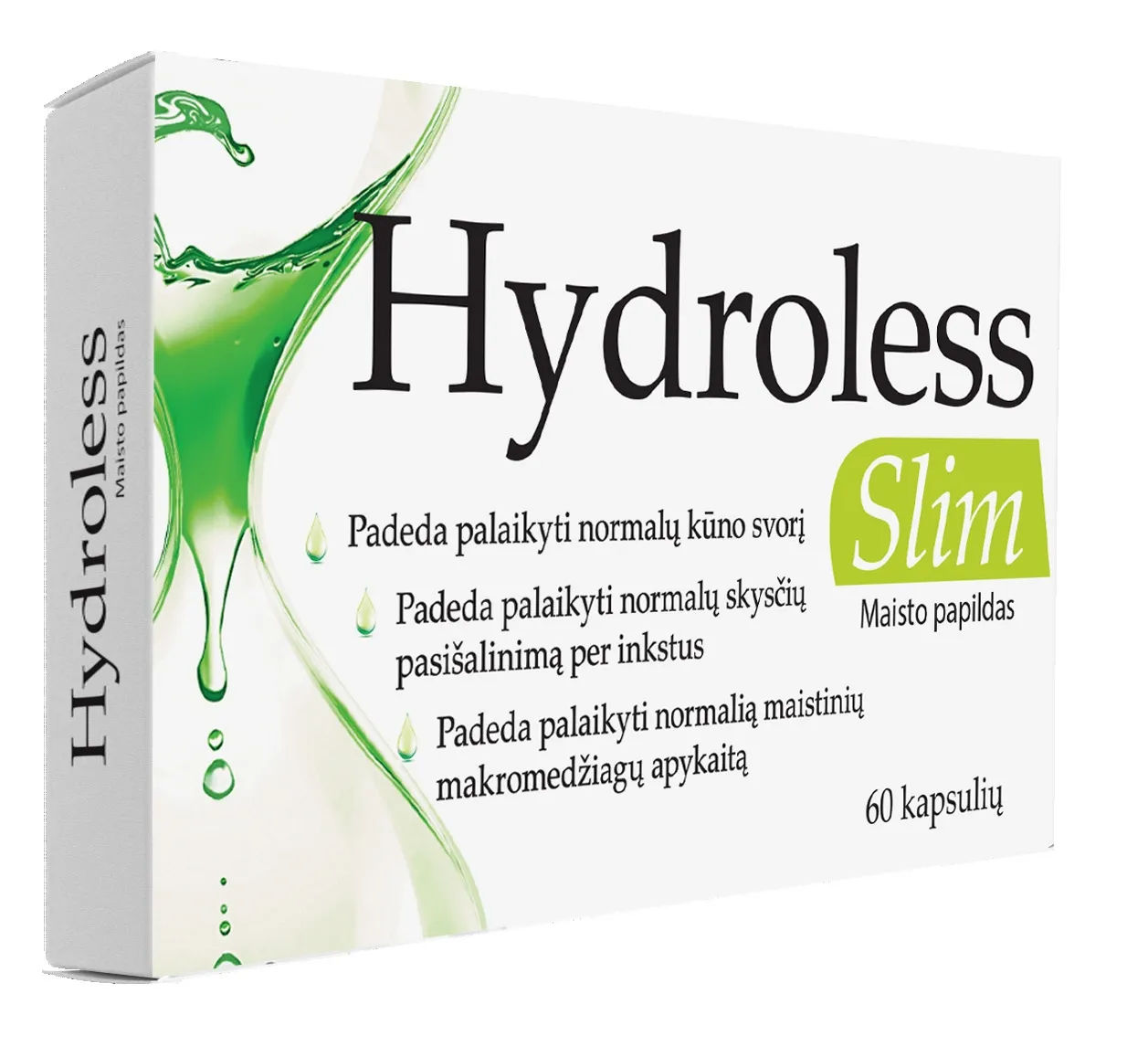 HYDROLESS SLIM kapsulės, N60 -  