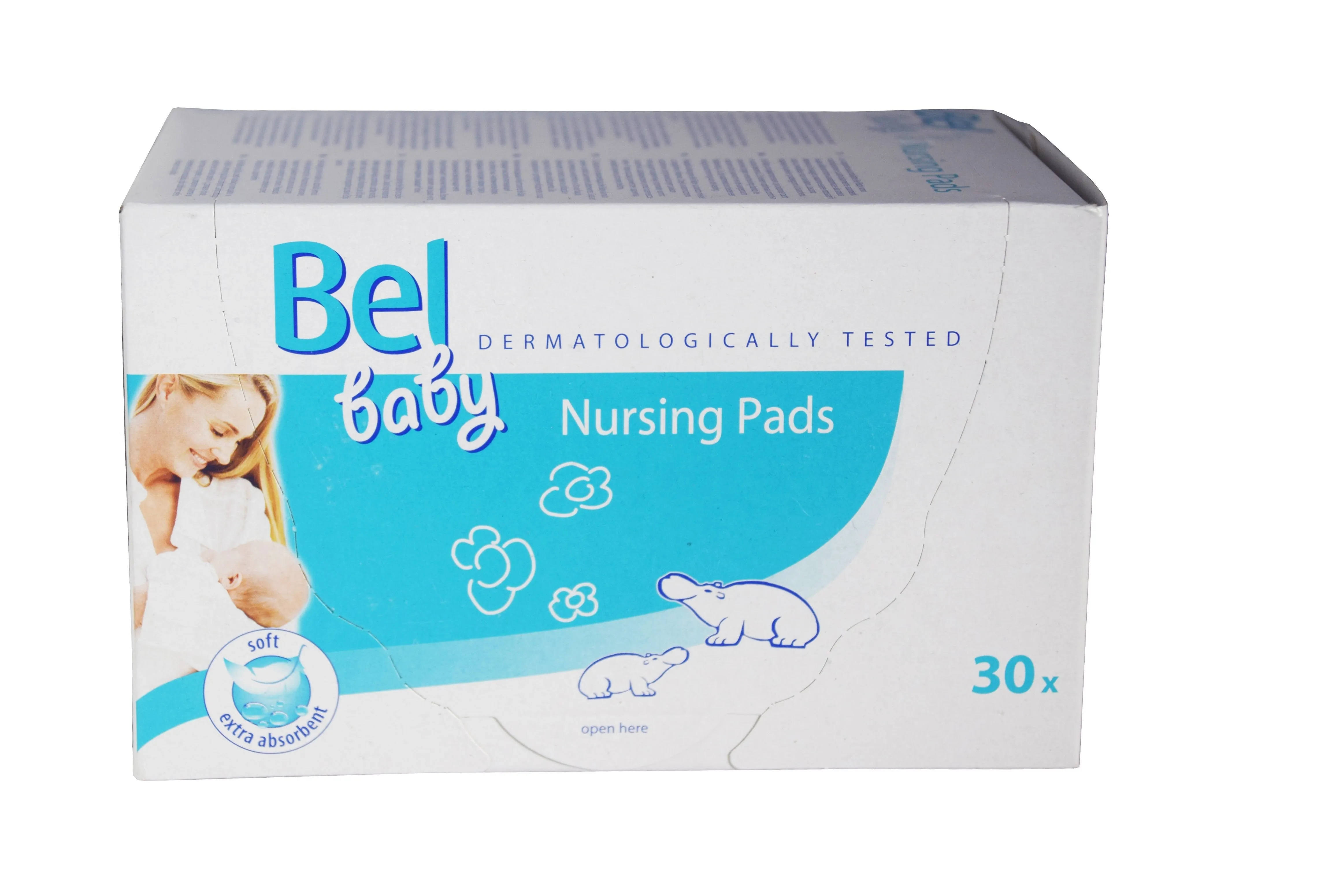 BEL švelnūs įdėklai į liemenėlę BABY, N30 -  