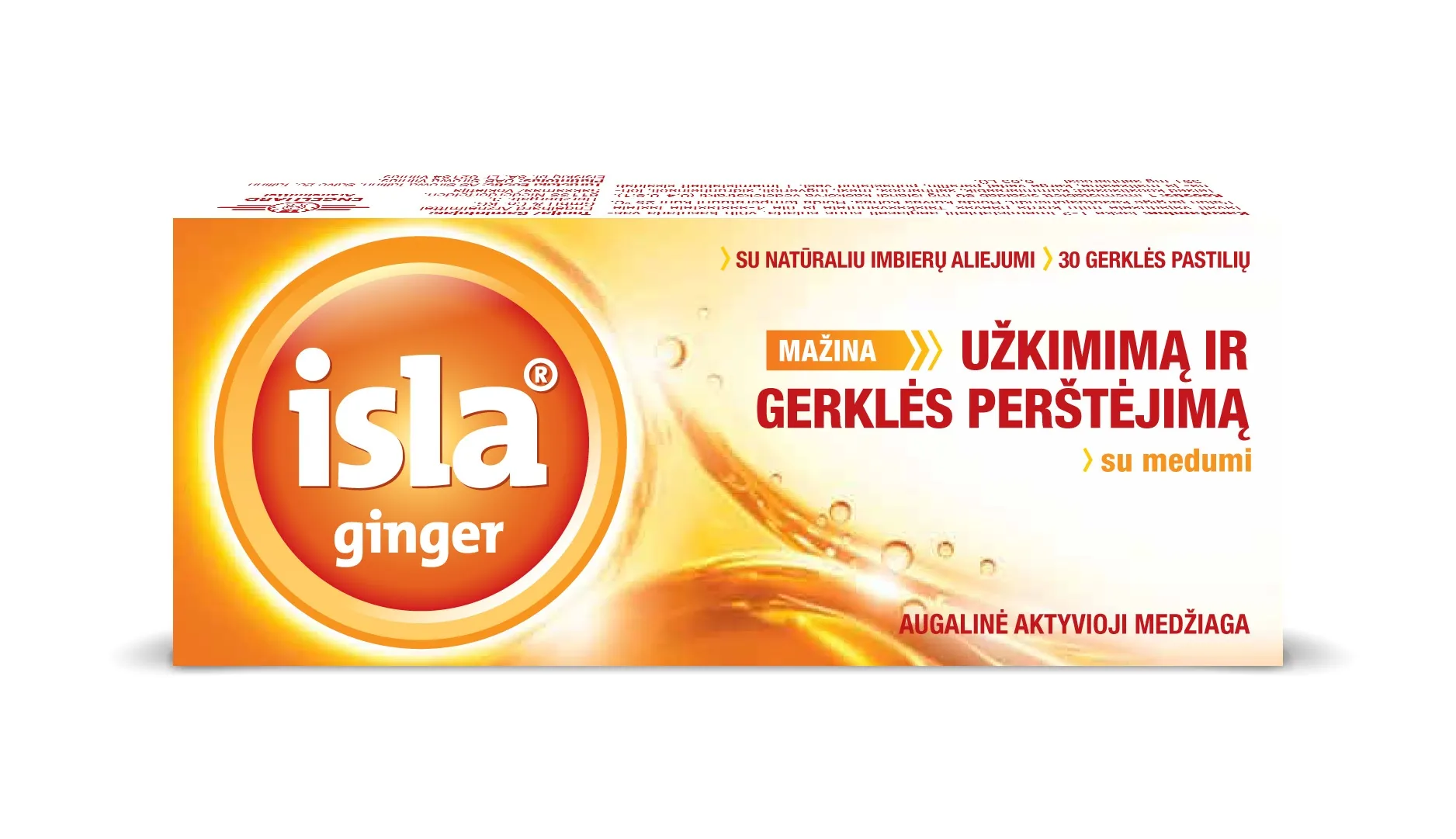 ISLA GINGER, 30 pastilių -  