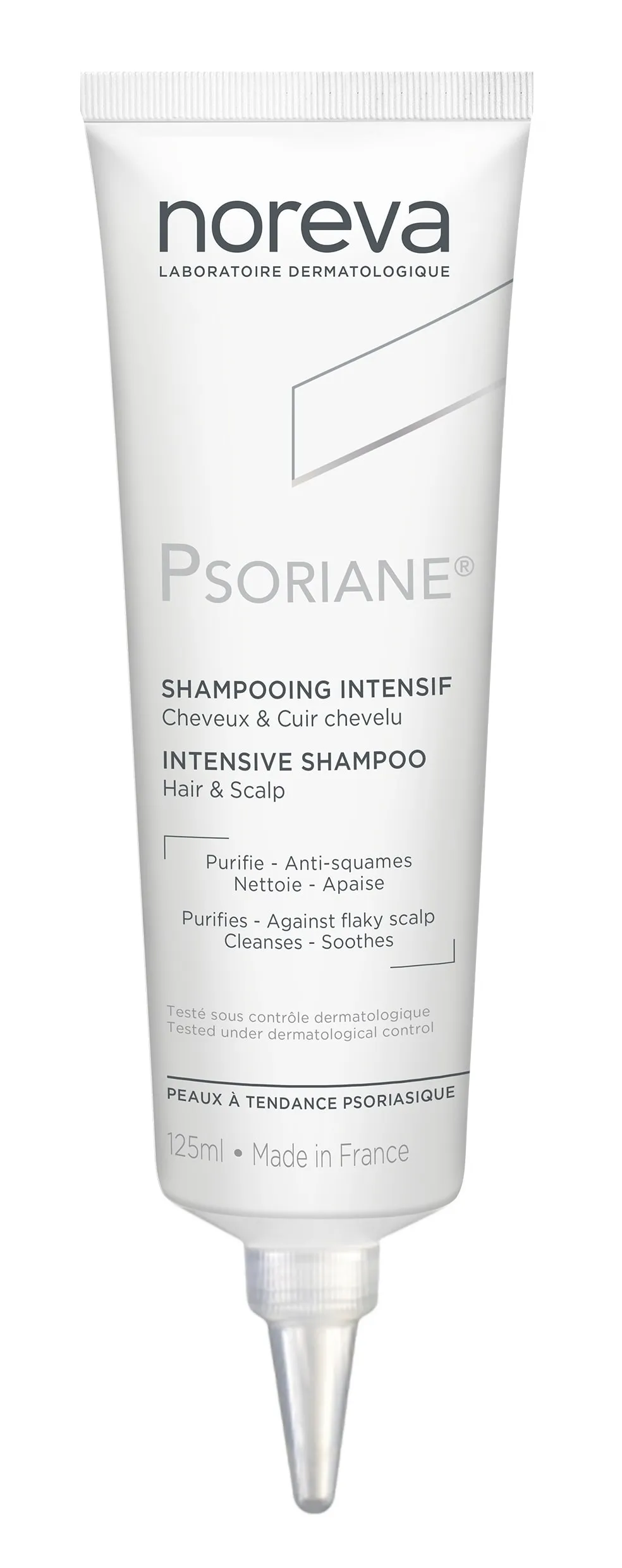 NOREVA intensyvaus poveikio šampūnas nuo pleiskanų PSORIANE, 125ml -  