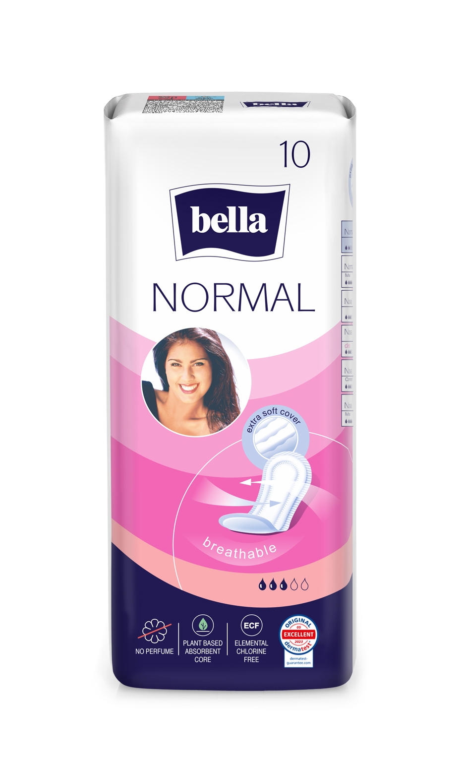 BELLA hig.paketai Normal 10vnt. -  