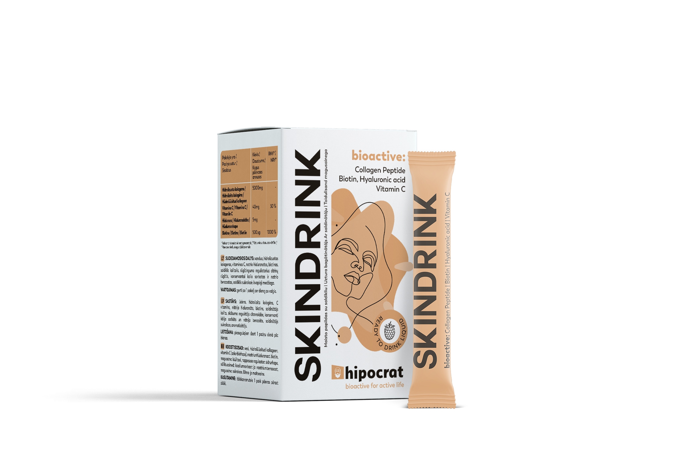 Hipocrat SKINDRINK gelis, N14 -  