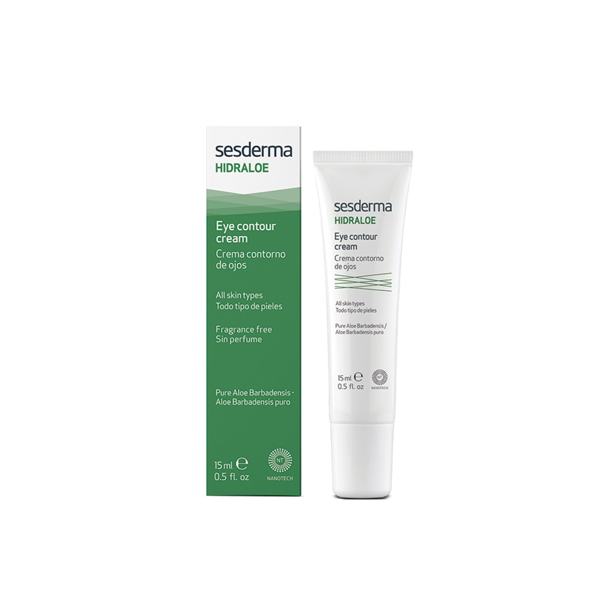 SESDERMA akių kontūro kremas HIDRALOE, 15ml -  