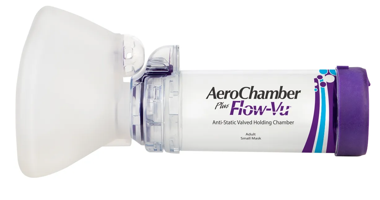 AeroChamber Plus Flow-Vu (suaug.) su maža kauke N1 -  