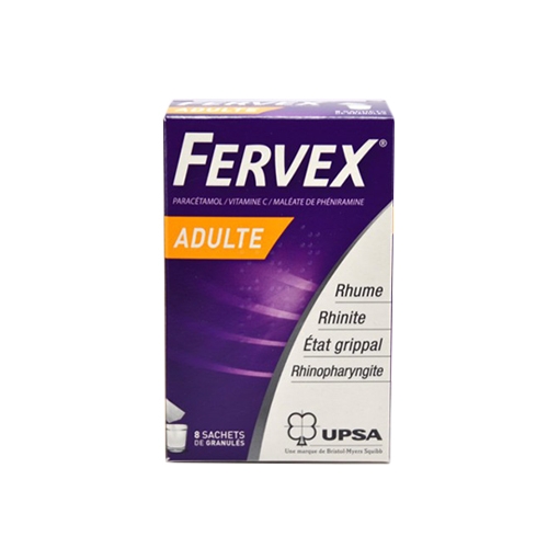 Fervex granulės geriamajam tirpalui suaugusiems N8 -  