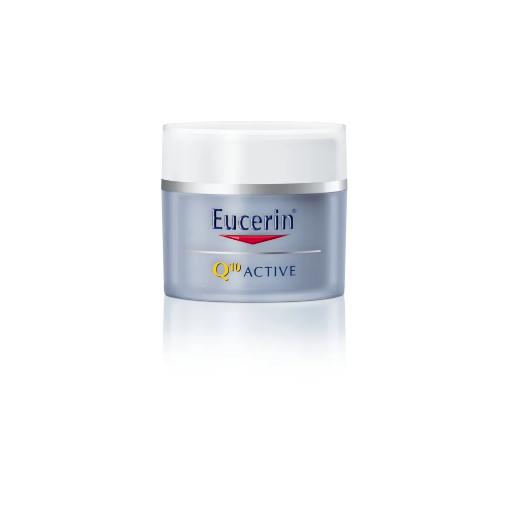 EUCERIN® Q10 ACTIVE naktinis veido kremas nuo raukšlių su Q10, 50ml -  