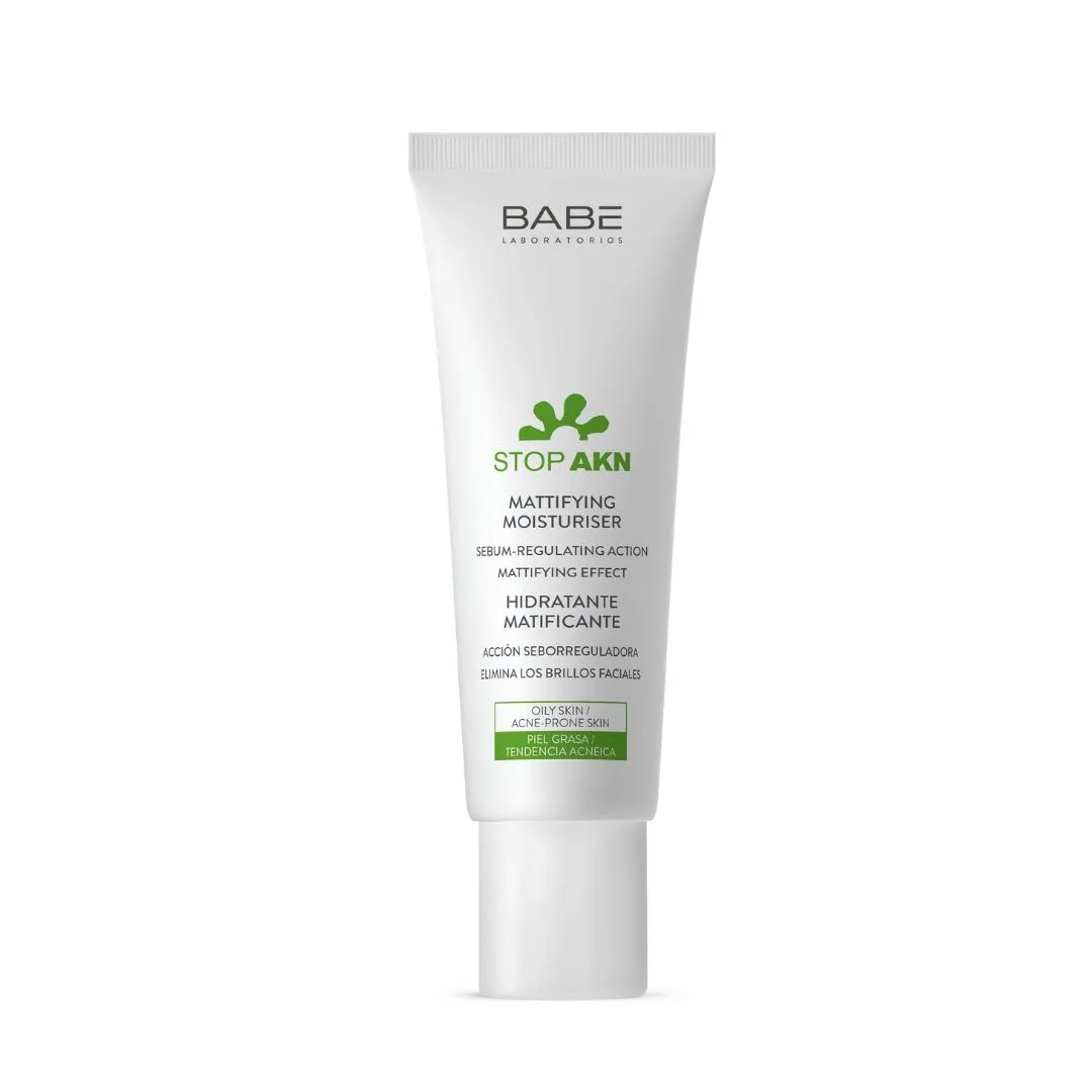 BABÉ drėkinamasis, matiškumo suteikiantis veido kremas STOP AKN, 50ml -  
