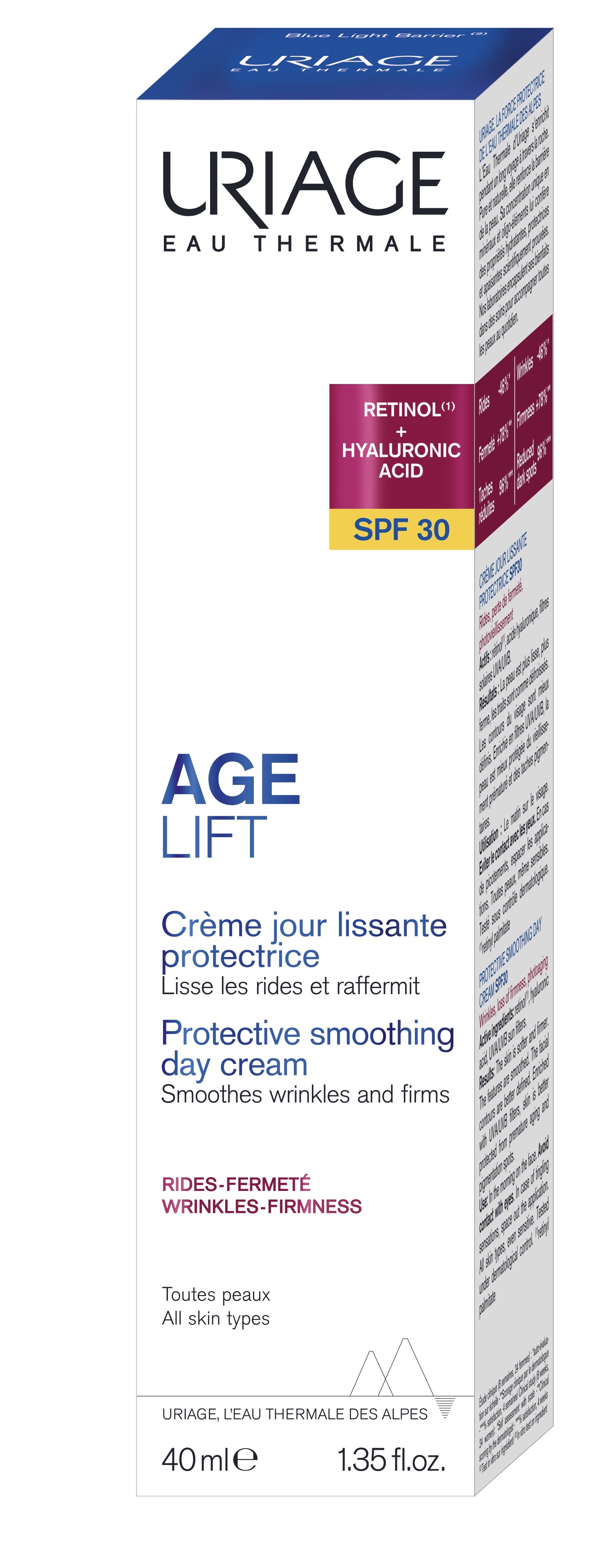 URIAGE dieninis kremas AGE LIFT, su SPF30, 40ml -  
