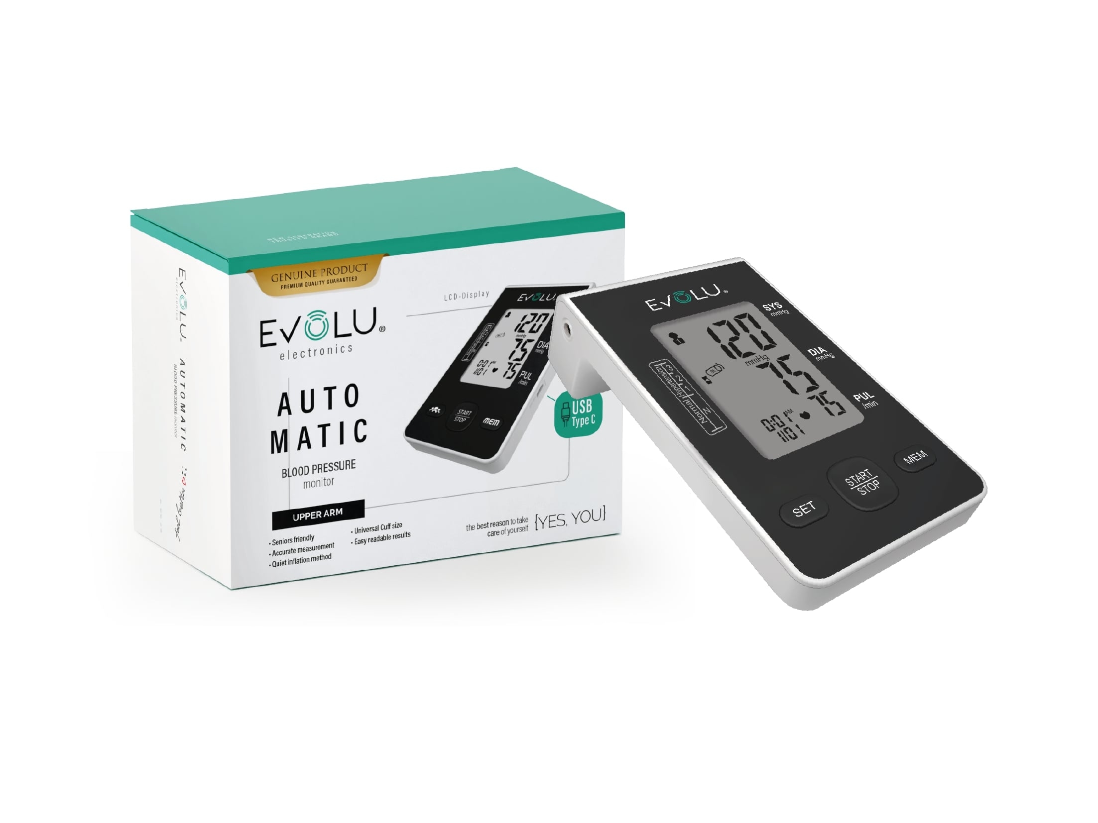 EVOLU kraujospūdžio matuoklis Automatic DBP-6177 -  