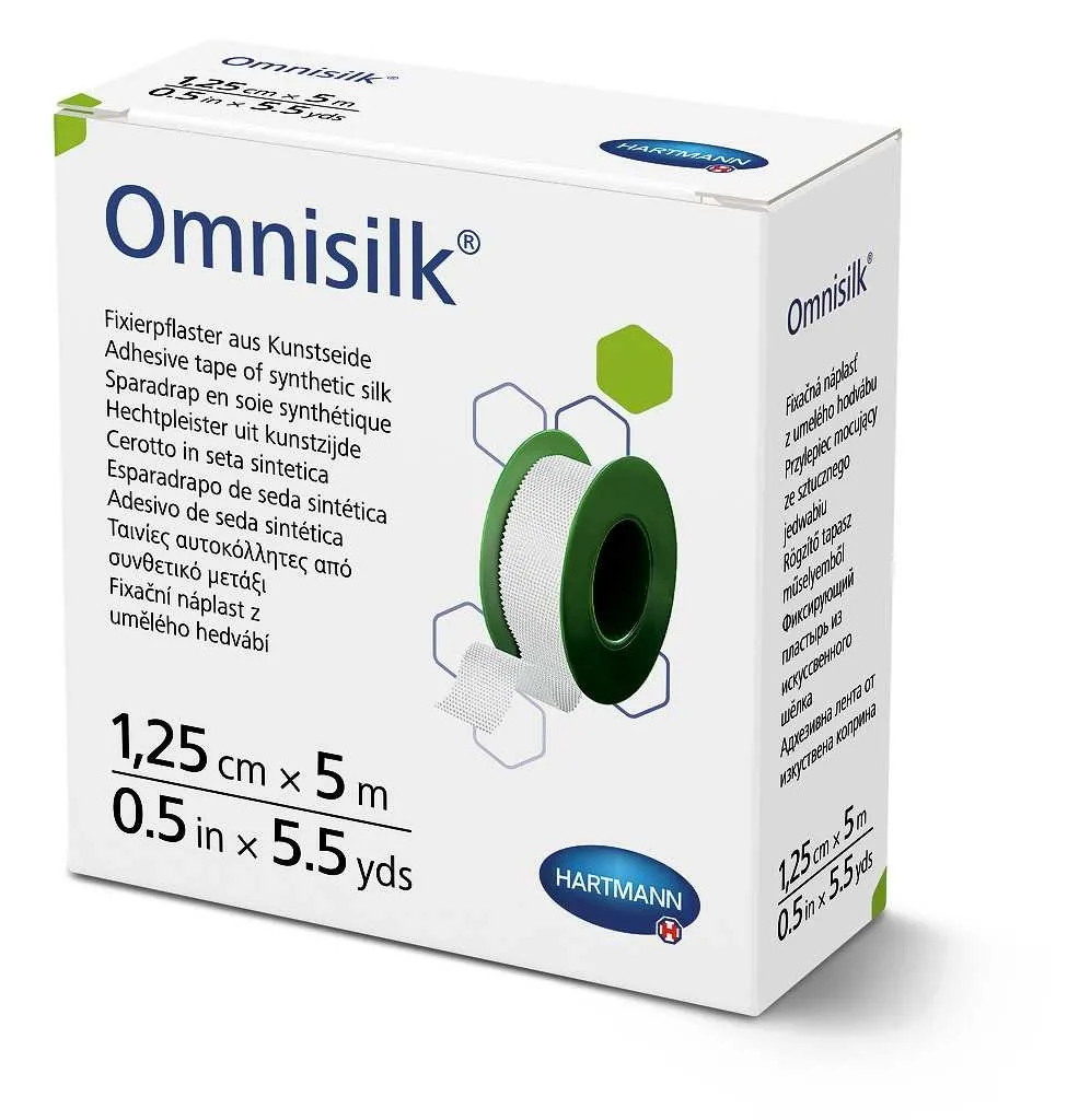 Omnisilk pleistras, 1.25cm x 5m,  1vnt. -  