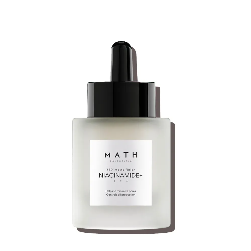 MATH serumas porų ir sebumo mažinimui NIACINAMIDE+, 30 ml -  