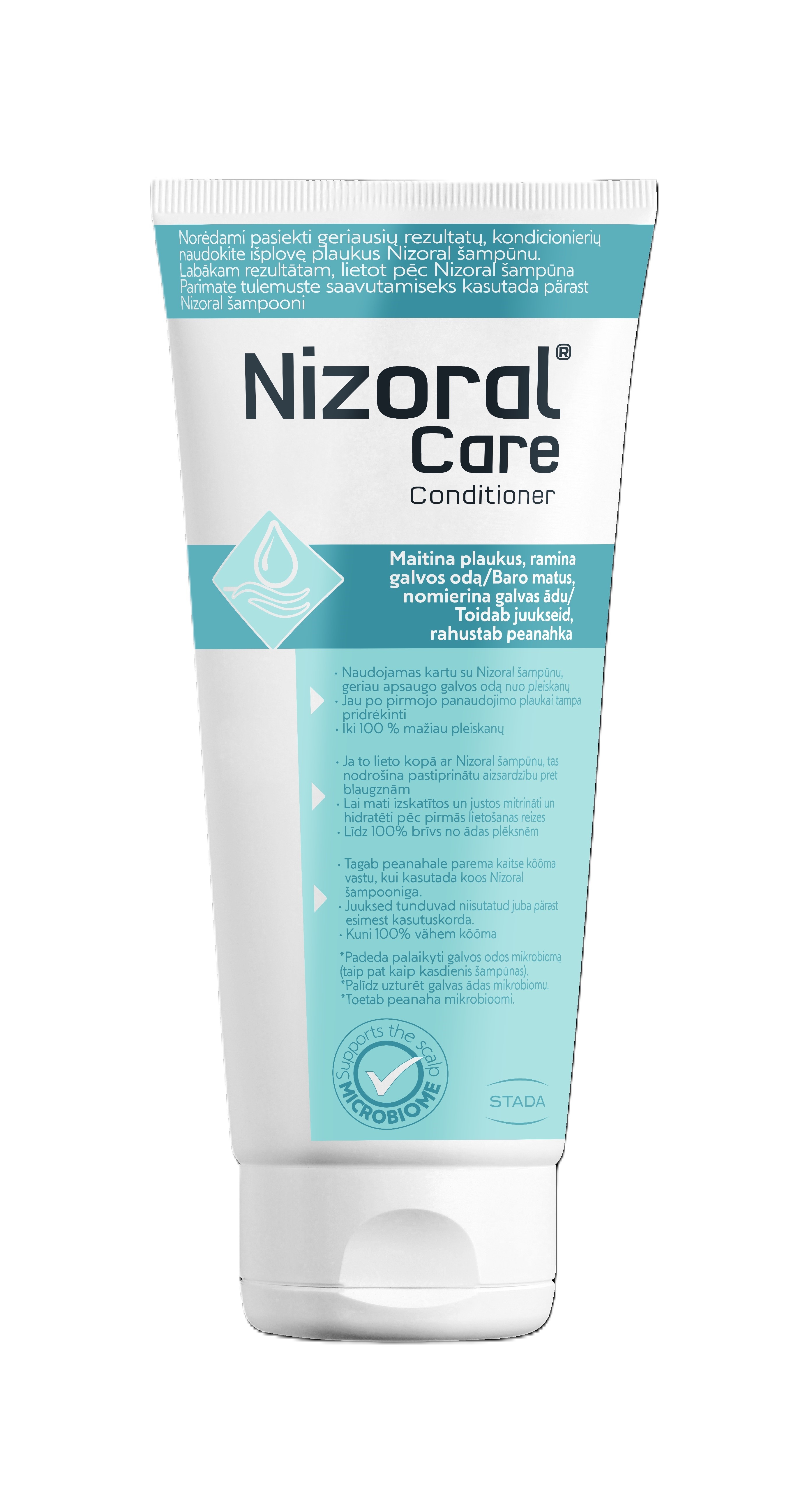 NIZORAL CARE kondicionierius sudirgusiai galvos odai, 200 ml -  7