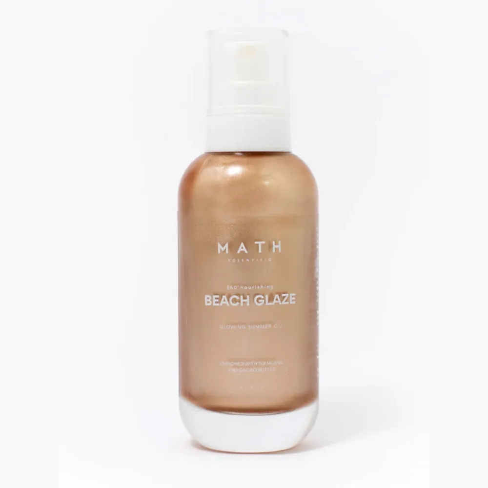 MATH BEACH GLAZE Žėrintis deginimosi aliejus 100ml -  