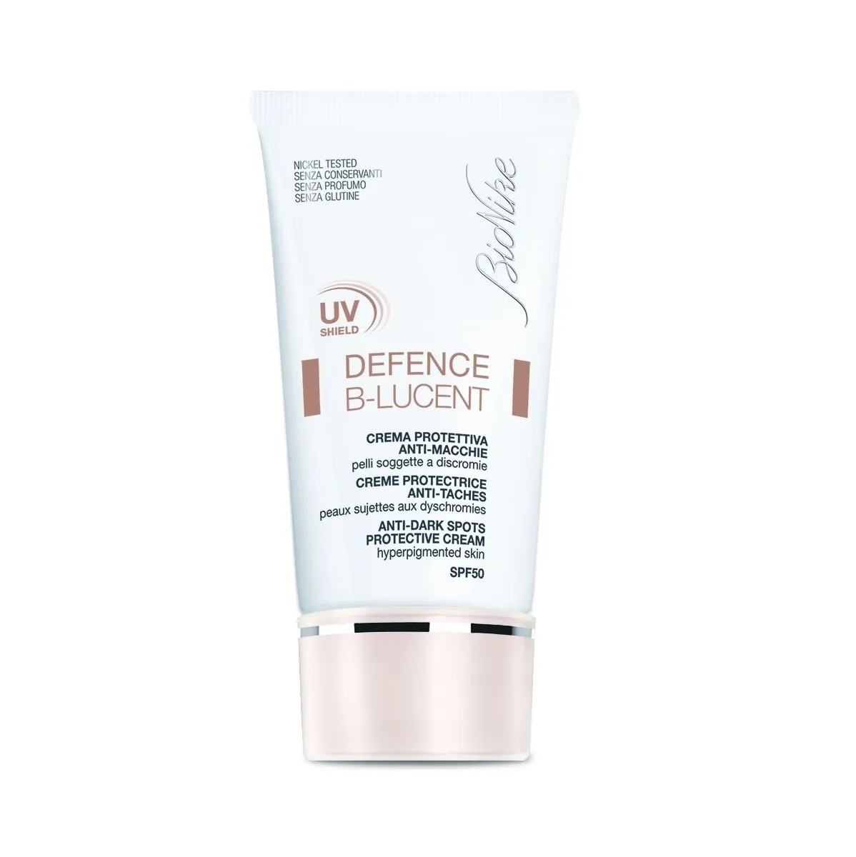 BIONIKE kremas nuo pigmentinių dėmių DEFENCE B-LUCENT SPF50, 40ml -  